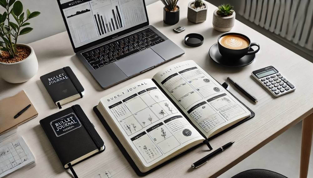 Gestion temps de travail avec le bullet journal