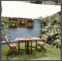 Voile ombrage potager balcon