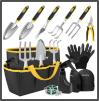 Kit outils potager sur balcon