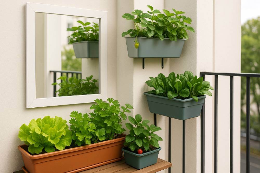 Potager balcon sans soleil
